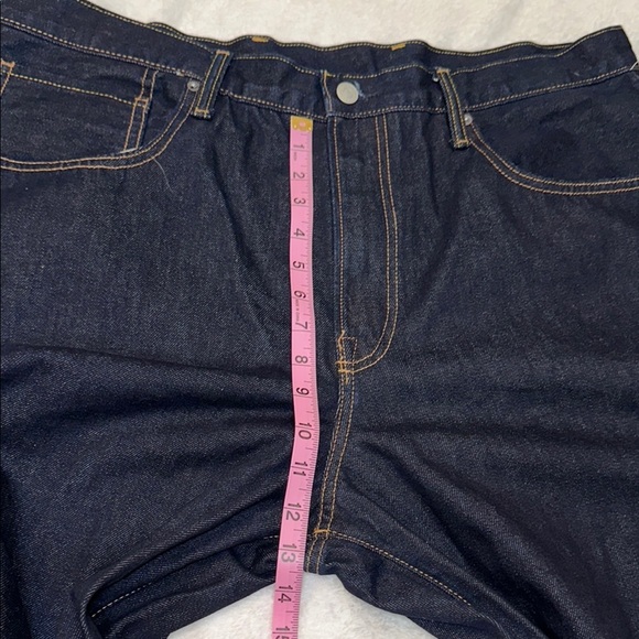 GAP Extra Baggy Utility Navy Straight Jeans Classic Comfort 36x32 Big and Tall - Picture 9 of 16